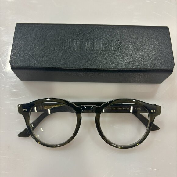 Cutler & Gross - Black Glasses Frames - Picture 1 of 2